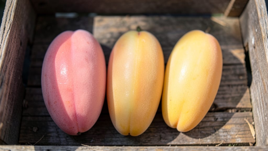Flat Peaches Called Nectaplums