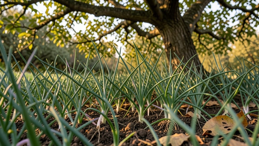 Garlic Chives for Pest Deterrence