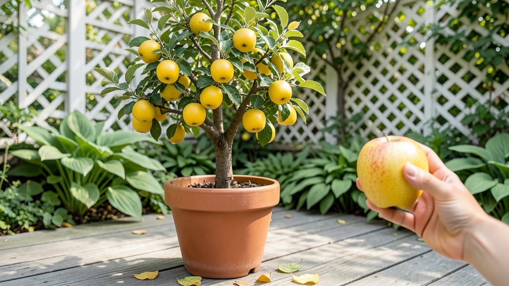 Dwarf Apple Trees for Containers