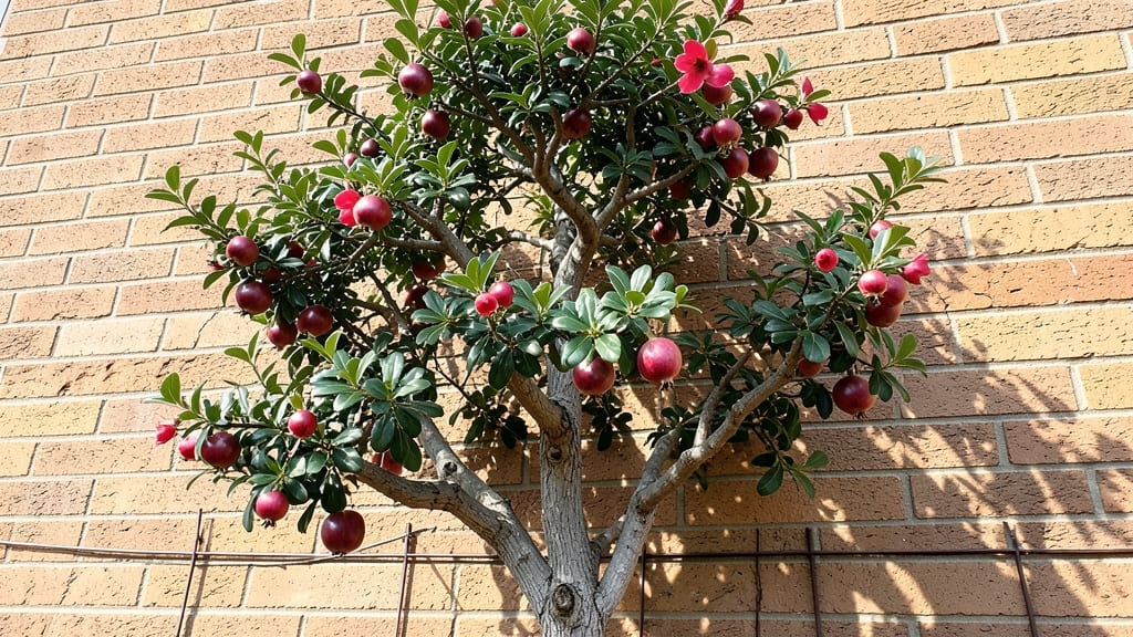 Pomegranate Tree for Warm Walls