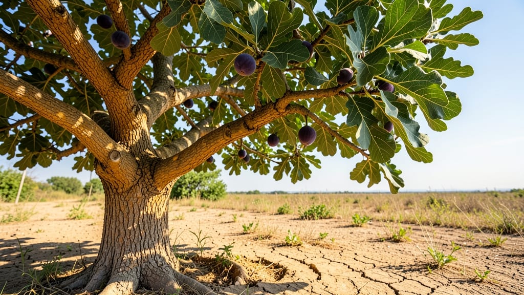 Fig Trees with Minimal Water Needs