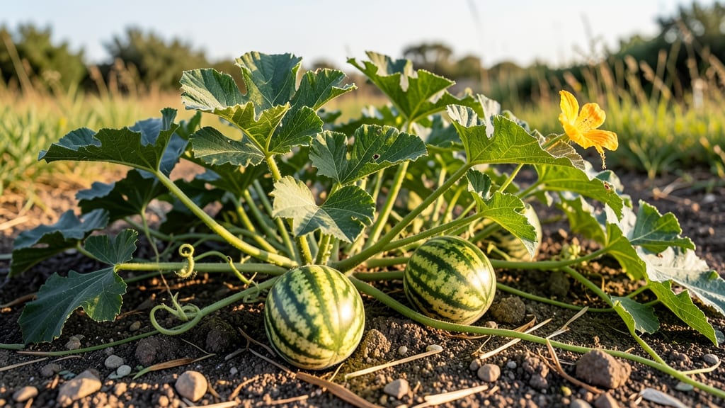 Vine with Small Watermelon Looking Fruit: Honeydew-Like Melons Growing Guide
