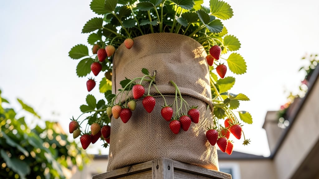 Strawberry Tower Vertical Planter