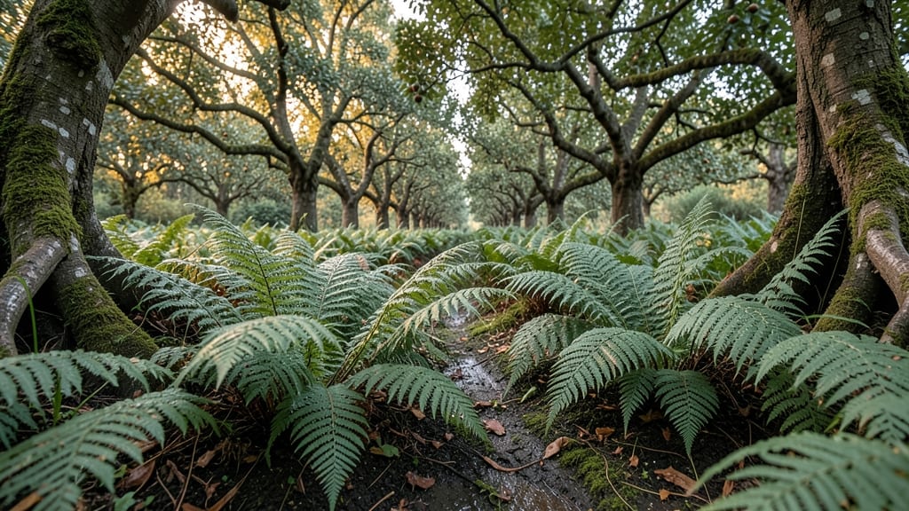 Ferns for Moisture-Retentive Shade