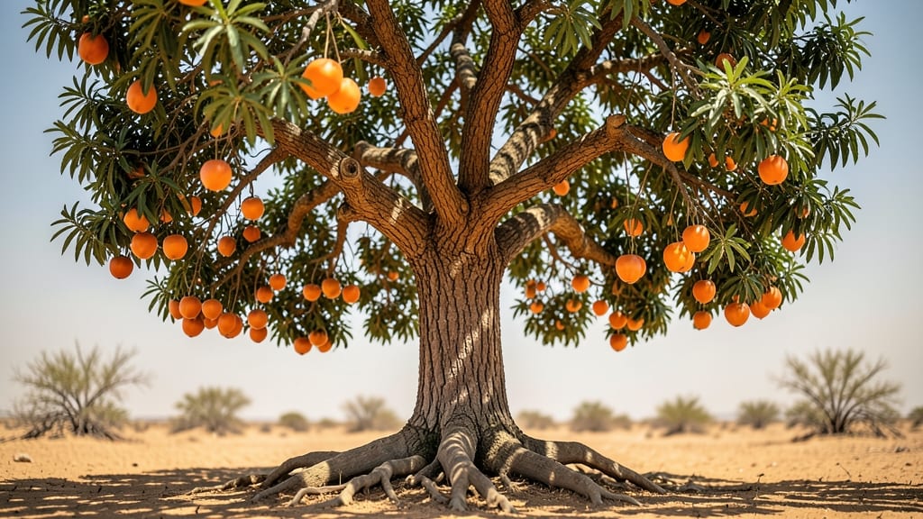 Persimmon Trees in Dry Climates