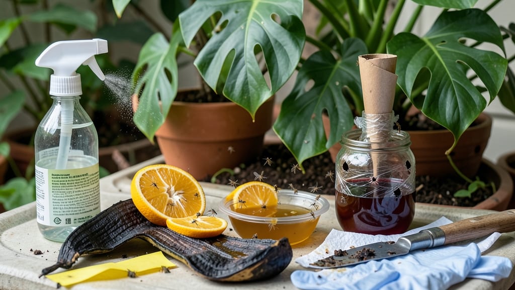 How to Get Rid of Fruit Flies in Houseplants: Traps That Lure Them Away in 24 Hours