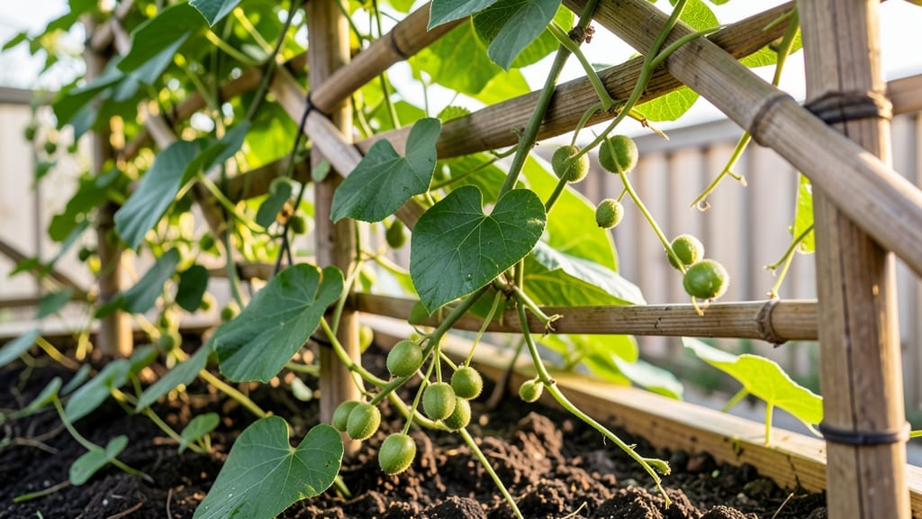 Kiwi Berries in Containers