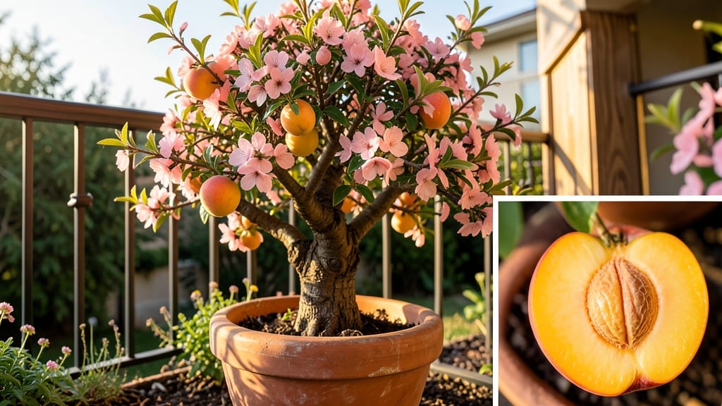 Dwarf Peach Trees