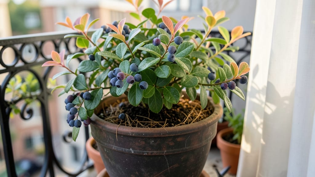 Miniature Blueberry Bushes for Containers