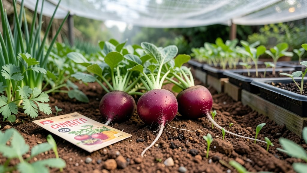 Radishes Ready In Just 25 Days