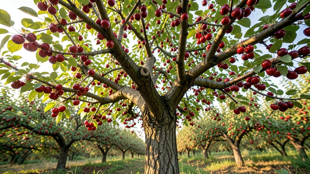 Cherries with Self-Fertile Trees