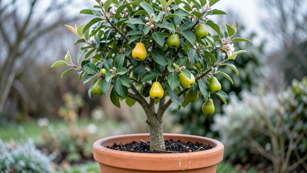 Patio Pearl Pear Tree