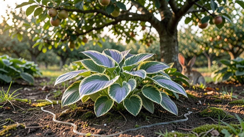 Hostas for Pest-Repelling Shade Beauty