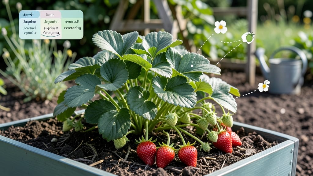 When Do Strawberries Produce Fruit: Harvest Windows by Variety and Climate Zones
