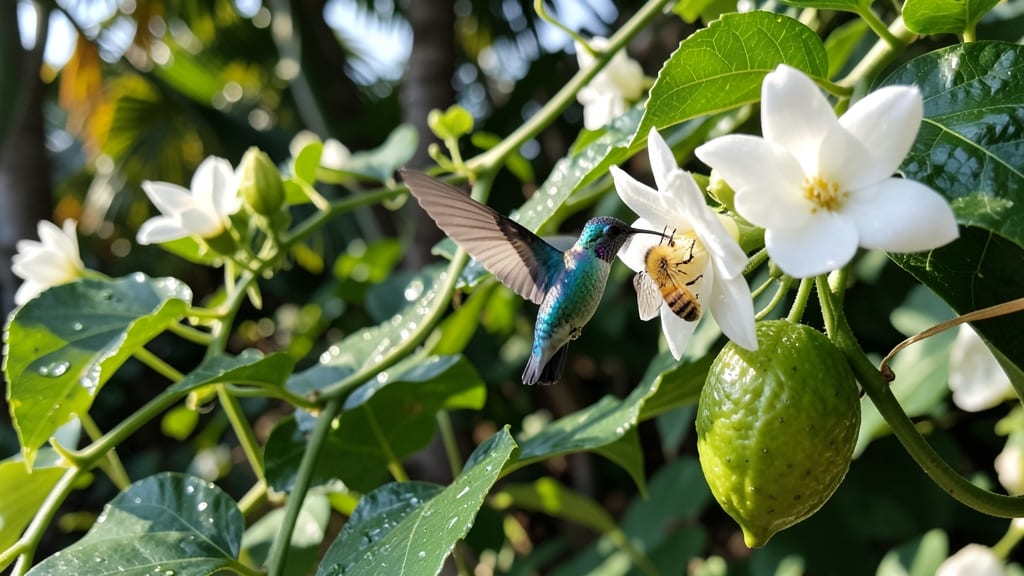 Sweet Granadilla Hybrid for Pollinator Gardens