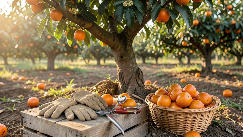 Persimmon Fruit Spoon: How to Test Ripeness and Avoid Bitterness