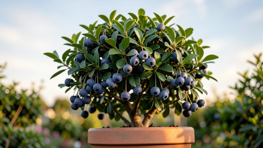 Blueberry Bush Top Hat