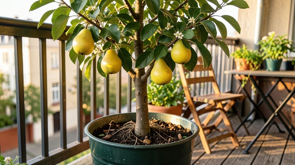 Patio Pear Trees for Container Growing
