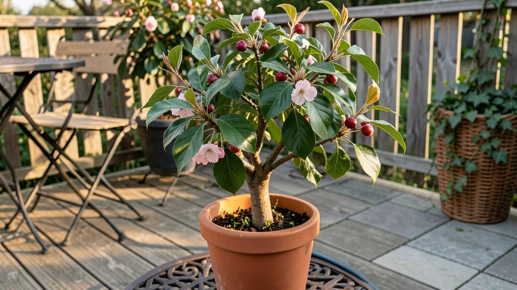 Dwarf Cherry Trees for Patio Harvests