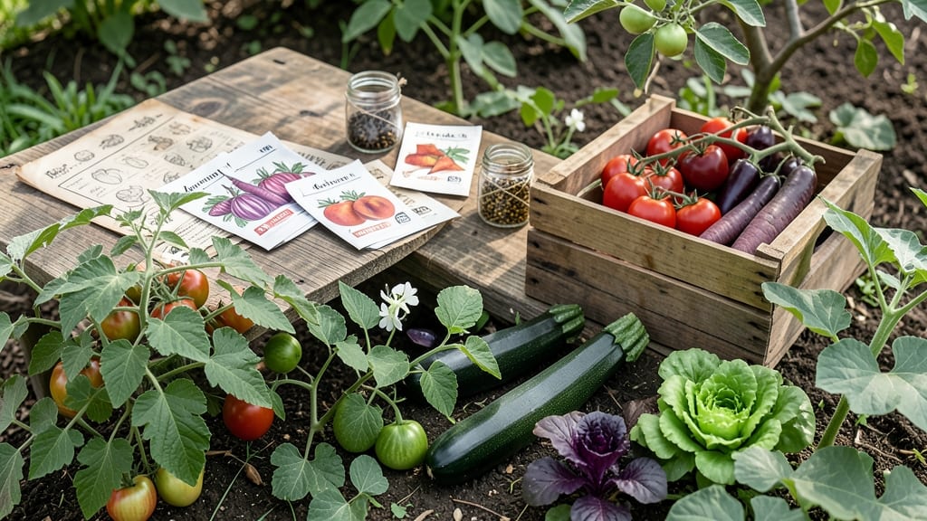 Heirloom Fruit and Vegetable Seeds: Bountiful Harvests From Rare Varieties