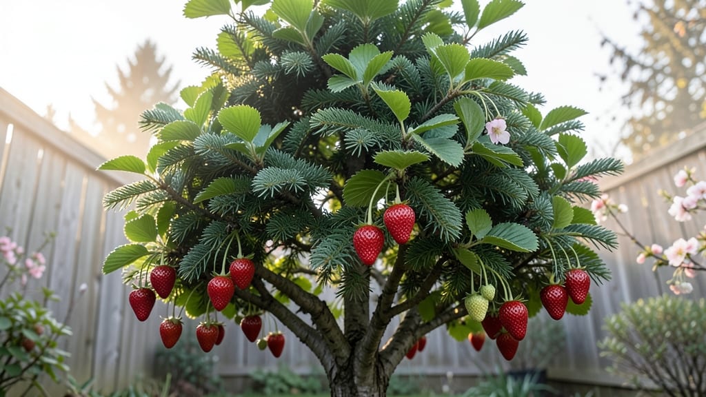 Arctic Frost Strawberry Trees Thriving in Missouri